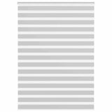 VidaXL Zebra-Rollo 165x230 cm Stoffbreite 160,9 cm Hellgrau