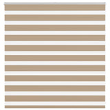 VidaXL Zebrarollo 150x100 cm Stoffbreite 145,9 cm Polyester Sandbraun