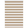 VidaXL Zebrarollo 95x150 cm Stoffbreite 90,9 cm Polyester Sandbraun