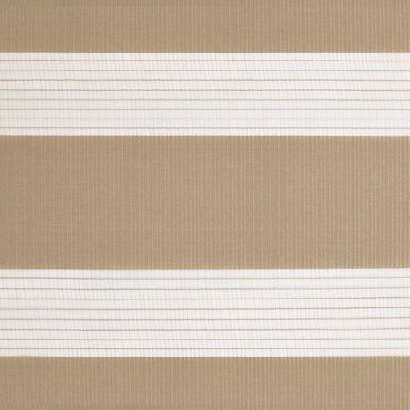 VidaXL Zebrarollo 140x150 cm Stoffbreite 135,9 cm Polyester Sandbraun
