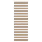 VidaXL Zebrarollo 80x200 cm Stoffbreite 75,9 cm Polyester Sandbraun
