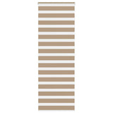 VidaXL Zebrarollo 85x200 cm Stoffbreite 80,9 cm Polyester Sandbraun