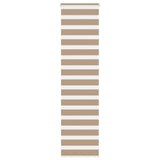 VidaXL Zebrarollo 60x230 cm Stoffbreite 55,9 cm Polyester Sandbraun