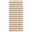 VidaXL Zebrarollo 115x230 cm Stoffbreite 110,9 cm Polyester Sandbraun