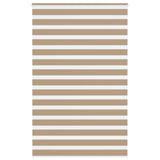 VidaXL Zebrarollo 140x230 cm Stoffbreite 135,9 cm Polyester Sandbraun
