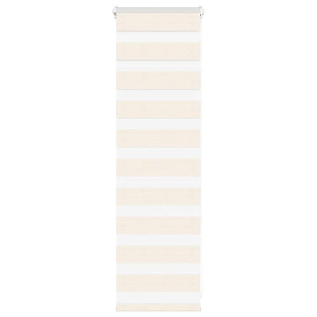 VidaXL Zebra-Rollo 40x100 cm Stoffbreite 35,9 cm Marmorbeige