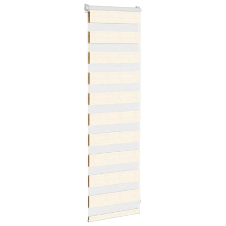 VidaXL Zebra-Rollo 45x100 cm Stoffbreite 40,9 cm Marmorbeige
