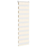 VidaXL Zebra-Rollo 50x100 cm Stoffbreite 45,9 cm Marmorbeige