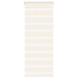 VidaXL Zebra-Rollo 55x100 cm Stoffbreite 50,9 cm Marmorbeige