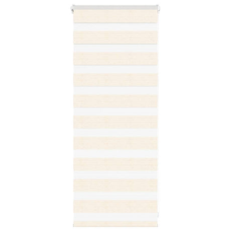VidaXL Zebra-Rollo 55x100 cm Stoffbreite 50,9 cm Marmorbeige