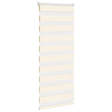 VidaXL Zebra-Rollo 55x100 cm Stoffbreite 50,9 cm Marmorbeige