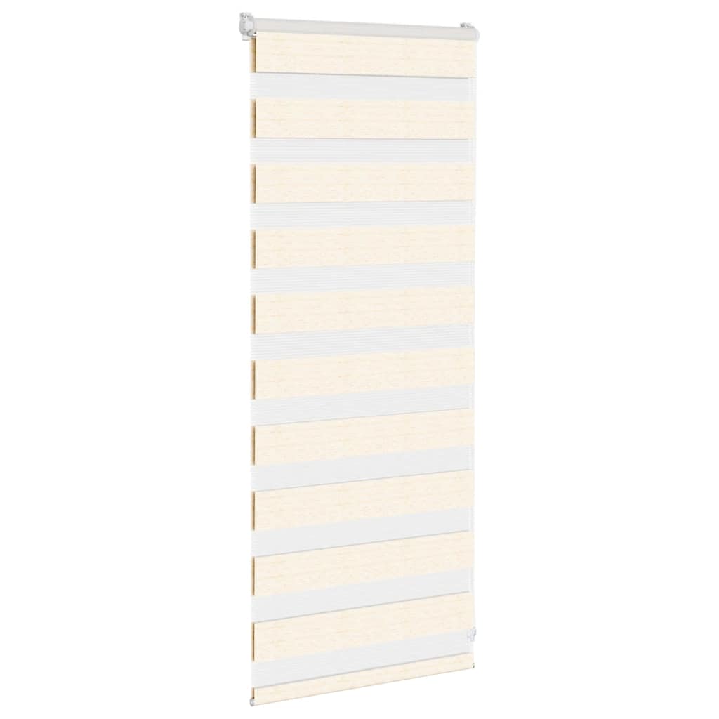 VidaXL Zebra-Rollo 60x100 cm Stoffbreite Marmorbeige 55,9 cm