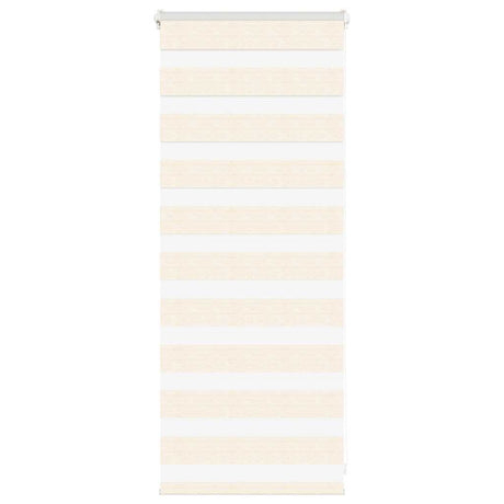 Vidaxx Zebra-Rollo 65x100 cm Stoffbreite 60,9 cm Marmorbeige