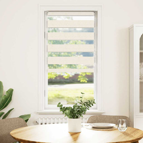 Vidaxx Zebra-Rollo 65x100 cm Stoffbreite 60,9 cm Marmorbeige