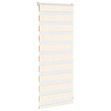 Vidaxx Zebra-Rollo 65x100 cm Stoffbreite 60,9 cm Marmorbeige