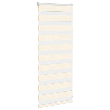 Vidaxx Zebra-Rollo 65x100 cm Stoffbreite 60,9 cm Marmorbeige