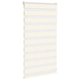 VidaXL Zebra-Rollo 75x100 cm Stoffbreite 70,9 cm Marmorbeige