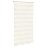 VidaXL Zebra-Rollo 85x100 cm Stoffbreite 80,9 cm Marmorbeige