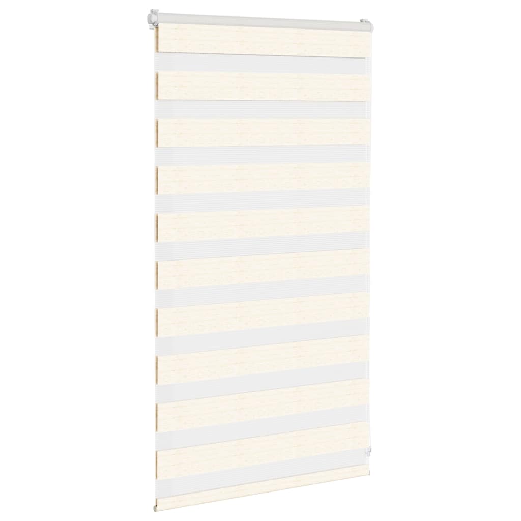 VidaXL Zebra-Rollo 90x100 cm Stoffbreite 85,9 cm Marmorbeige