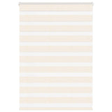 Vidaxx Zebra-Rollo 95x100 cm Stoffbreite 90,9 cm Marmorbeige