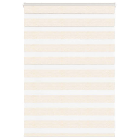 Vidaxx Zebra-Rollo 95x100 cm Stoffbreite 90,9 cm Marmorbeige
