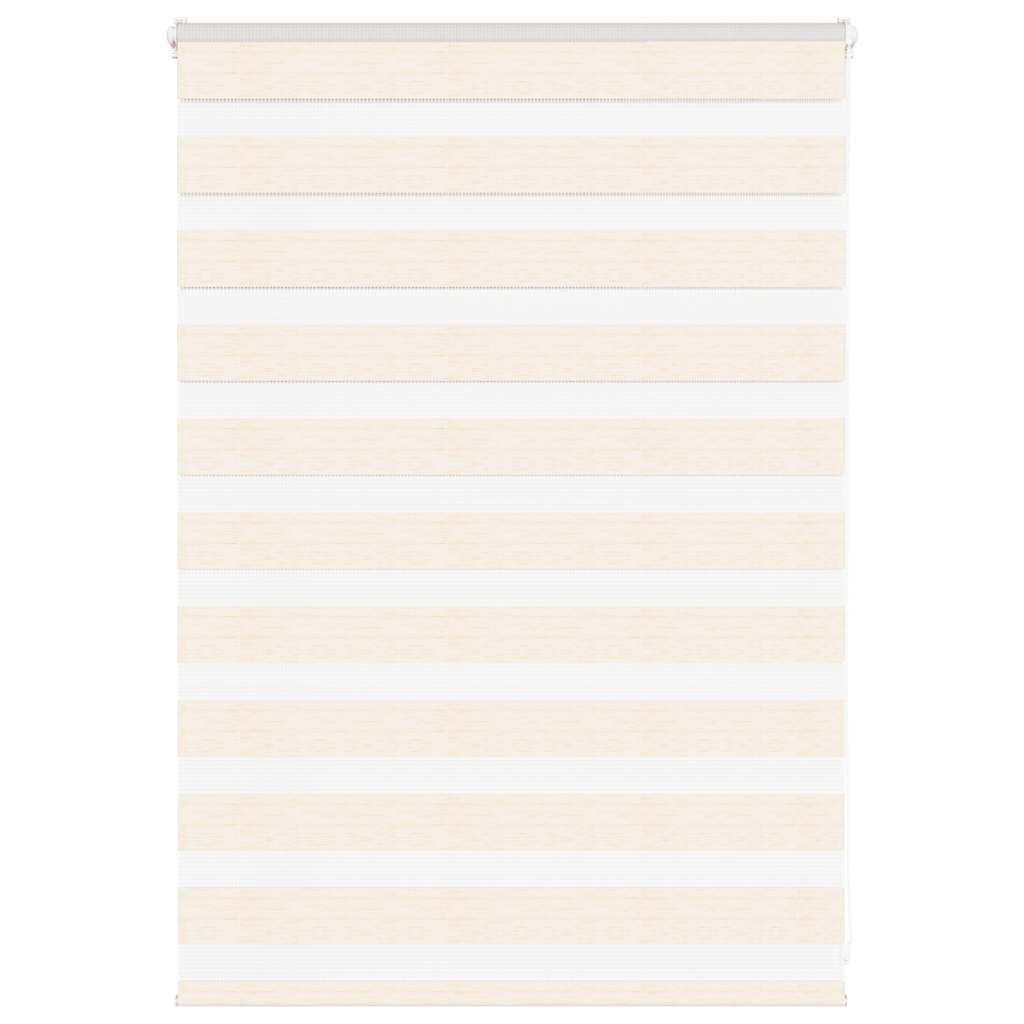 VidaXL Zebra-Rollo 105x100 cm Stoffbreite 100,9 cm Marmorbeige