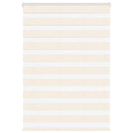 VidaXL Zebra-Rollo 110x100 cm Stoffbreite 105,9 cm Marmorbeige