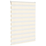 Vidaxx Zebra-Rollo 115x100 cm Stoffbreite 110,9 cm Marmorbeige