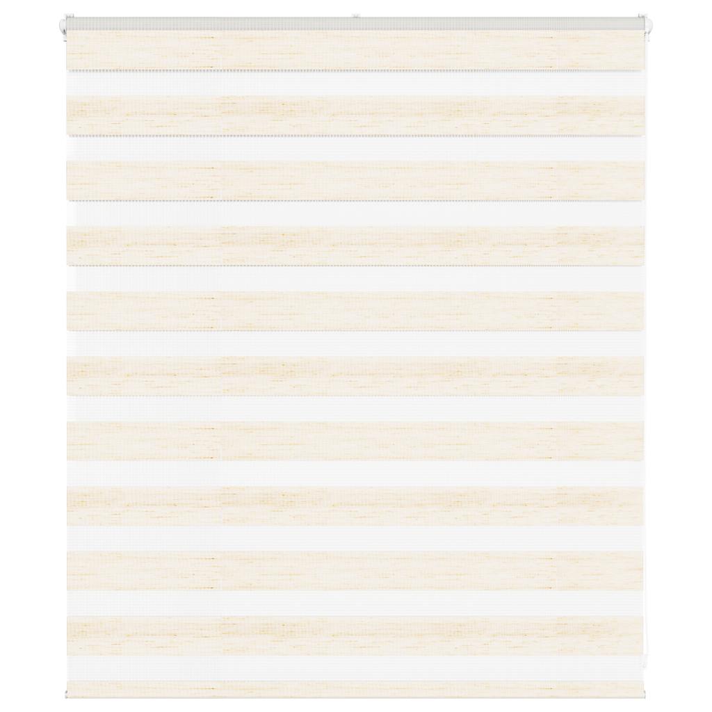 Vidaxx Zebra-Rollo 120x100 cm Stoffbreite 115,9 cm Marmorbeige