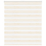 Vidaxx Zebra-Rollo 130x100 cm Stoffbreite 125,9 cm Marmorbeige