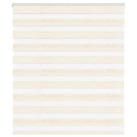 Vidaxx Zebra-Rollo 135x100 cm Stoffbreite 130,9 cm Marmorbeige