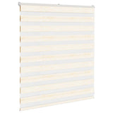 Vidaxx Zebra-Rollo 135x100 cm Stoffbreite 130,9 cm Marmorbeige