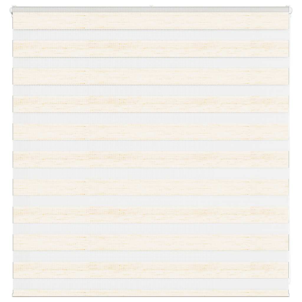 VidaXL Zebra-Rollo 140x100 cm Stoffbreite 135,9 cm Marmorbeige