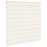 VidaXL Zebra-Rollo 140x100 cm Stoffbreite 135,9 cm Marmorbeige