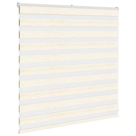 Vidaxx Zebra-Rollo 145x100 cm Stoffbreite 140,9 cm Marmorbeige