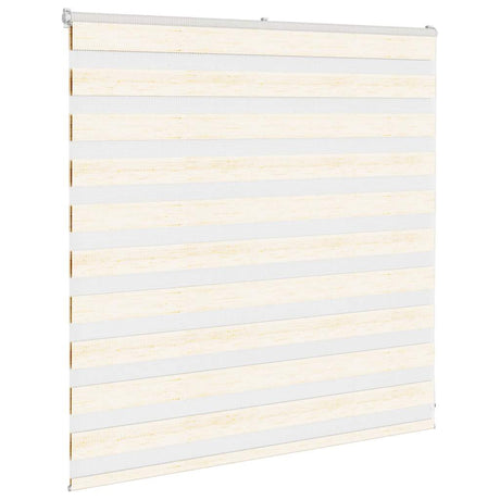Vidaxx Zebra-Rollo 150x100 cm Stoffbreite 145,9 cm Marmorbeige