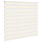 Vidaxx Zebra-Rollo 165x100 cm Stoffbreite 160,9 cm Marmorbeige