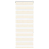 VidaXL Zebrarollo 60x150 cm Stoffbreite 55,9 cm Polyester Marmor Beige