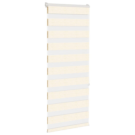 Vidaxx Zebra-Rollo 65x150 cm Stoffbreite 60,9 cm Marmorbeige