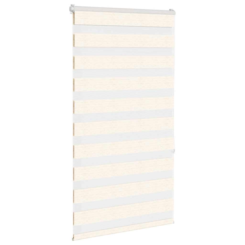 VidaXL Zebra-Rollo 70x150 cm Stoffbreite 65,9 cm Marmorbeige