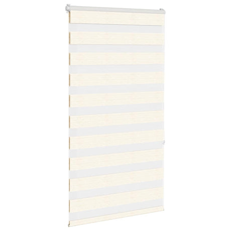VidaXL Zebra-Rollo 75x150 cm Stoffbreite 70,9 cm Marmorbeige