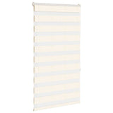VidaXL Zebrarollo 80x150 cm Stoffbreite 75,9 cm Polyester Marmor Beige