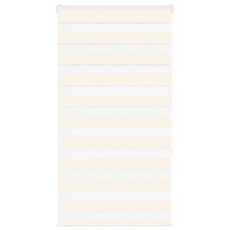 Vidaxx Zebra-Rollo 85x150 cm Stoffbreite 80,9 cm Marmorbeige