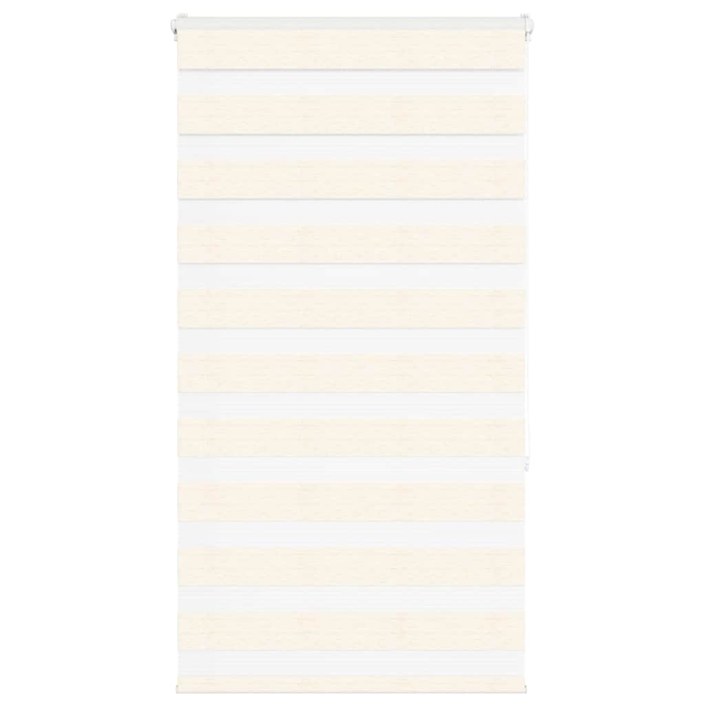 VidaXL Zebra-Rollo 90x150 cm Stoffbreite 85,9 cm Marmorbeige
