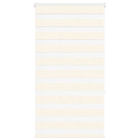 VidaXL Zebra-Rollo 90x150 cm Stoffbreite 85,9 cm Marmorbeige