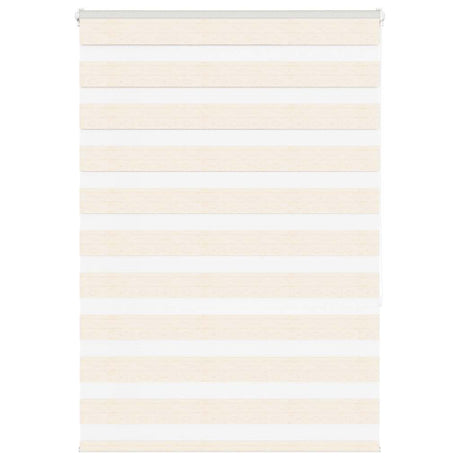 VidaXL Zebra-Rollo 95x150 cm Stoffbreite 90,9 cm Marmorbeige