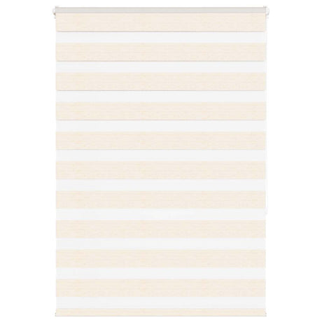 VidaXL Zebrarollo 105x150cm Stoffbreite 100,9cm Polyester Marmor Beige