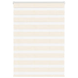 VidaXL Zebra-Rollo 115x150 cm Stoffbreite 110,9 cm Marmorbeige