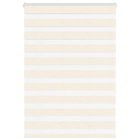 VidaXL Zebra-Rollo 115x150 cm Stoffbreite 110,9 cm Marmorbeige