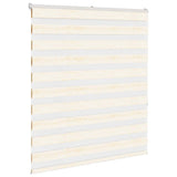 VidaXL Zebra-Rollo 130x150 cm Stoffbreite 125,9 cm Marmorbeige